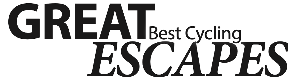 Logo avec le texte "GREAT ESCAPES" et "Best Cycling".